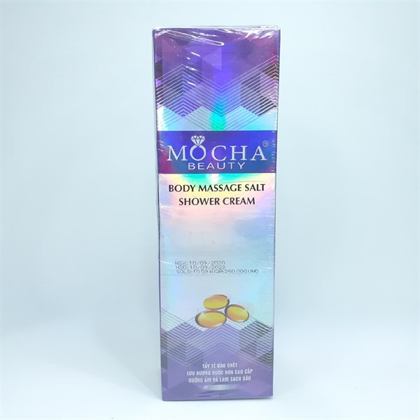 Sữa tắm Muối đá Mocha Beauty Body Massage Salt Shower Cream 250ml