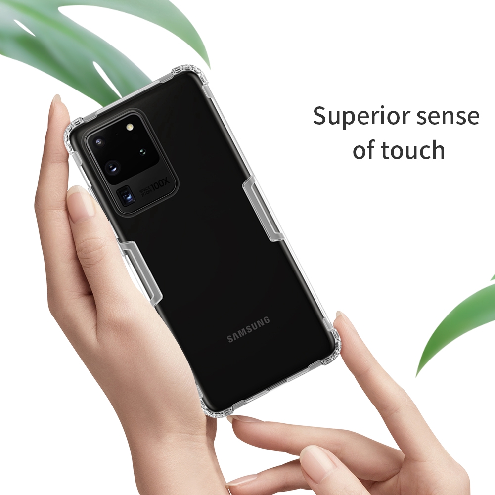 Ốp điện thoại NILLKIN chất liệu TPU siêu mỏng cho Samsung Galaxy S20 Ultra 5G