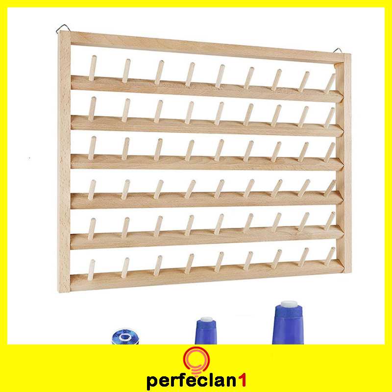 Giá Đỡ 54 Cuộn Chỉ Thêu Treo Tường Perfeclan1
