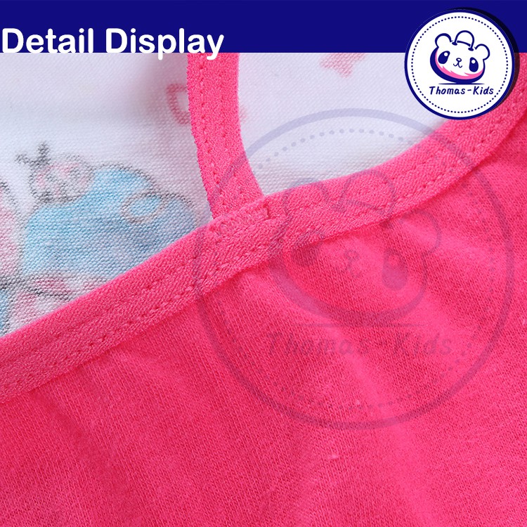 Áo lót Cotton mềm mại thoáng khí dễ thương cho bé gái 7-12 tuổi