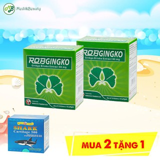 Combo 2 hộp Bổ não , tăng trí nhớ ROBGINGKO hộp 100 viên.