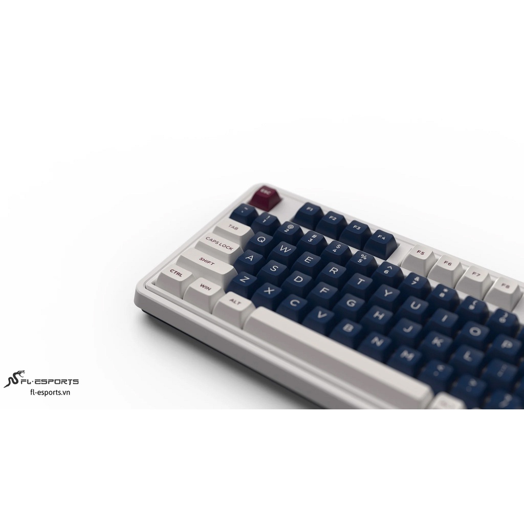 Bàn phím cơ không dây FL-Esports CMK98 SAM Metal Heart 3 Mode - Hàng chính hãng