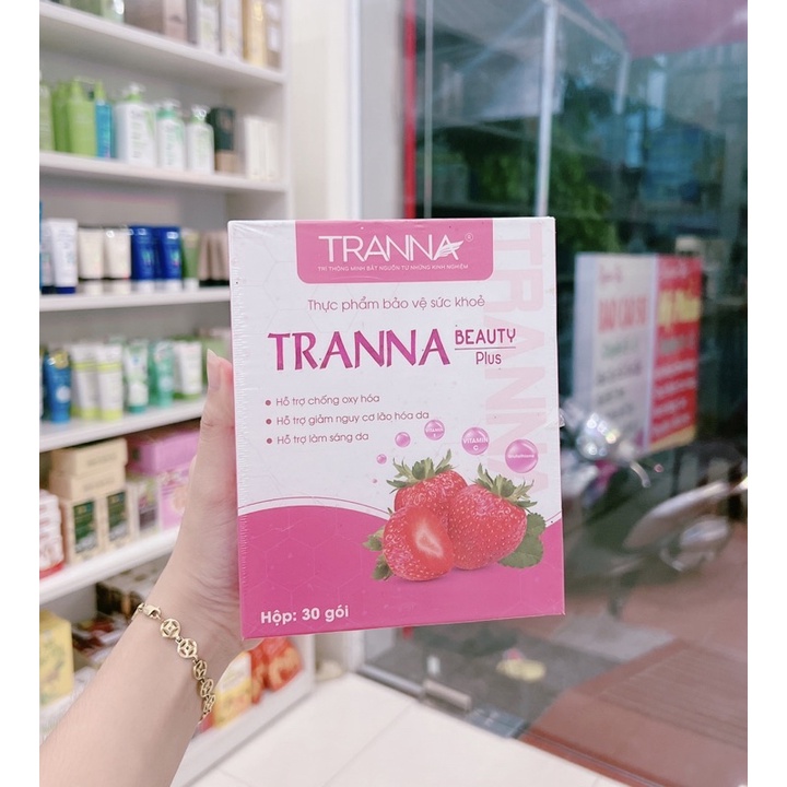 TRÀ UỐNG TRẮNG DA TRANNA BEAUTY PLUS