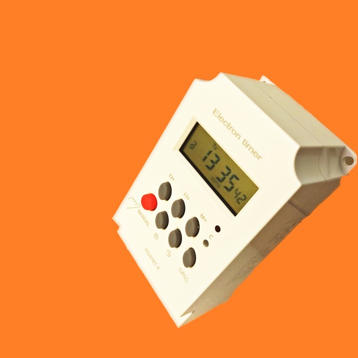 Timer hẹn giờ 16 chương trình KG316T-II 25A 220V CHÍNH HÃNG ổ cắm hẹn giờ bật tắt tự động