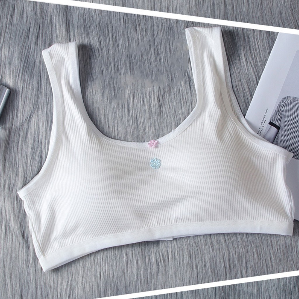 Bra áo lót ngực học sinh có móc cài sau dễ thương MÃ 6020