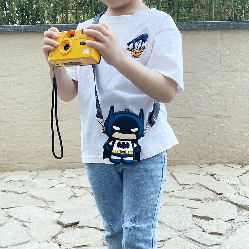 Spider Man Đồ chơi Túi đeo vai, Push Bubble Fidget túi thư, Quà sinh nhật cho trẻ em Iron Man/Batman/Black Panther