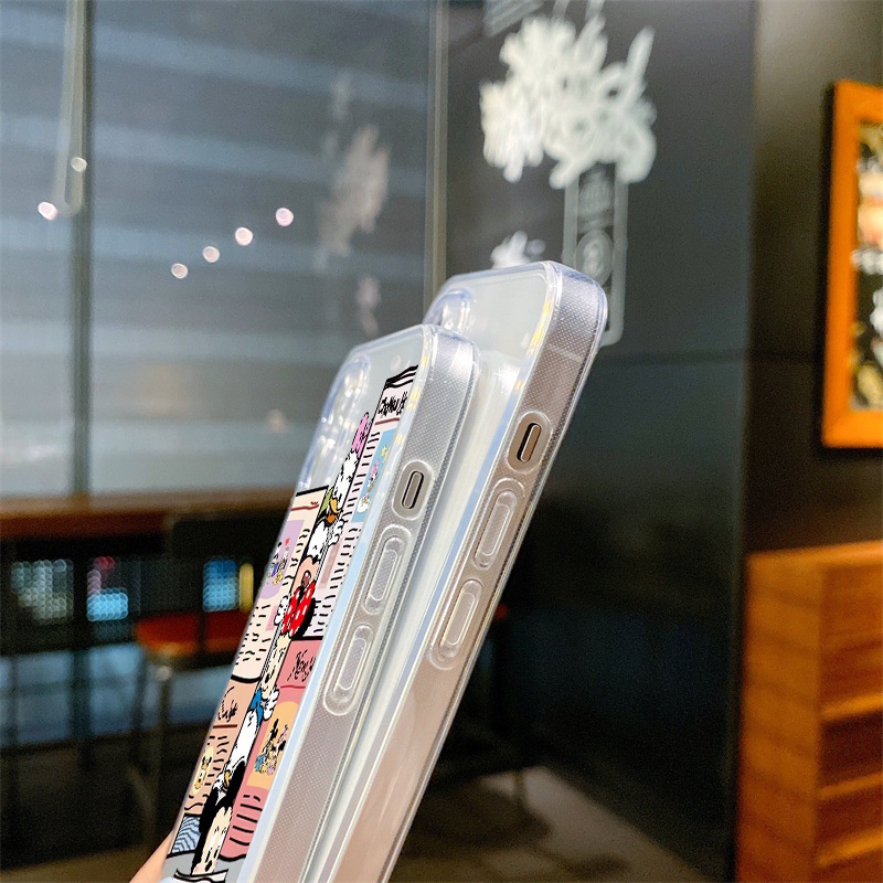Disney Ốp Điện Thoại TPU Dẻo In mickey minnie IPhone 14 12 PRO 12Promax mini 11 PRO 11PROMAX 13 PRO 13PROMAX Xs Max XR 7 8 Plus