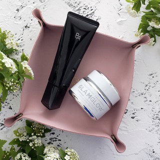 ♠►New in Nordic Solid Color Desktop Leather Folding Storage Tray lối vào Hộp tổ chức phân loại đồ trang sức và mỹ phẩm