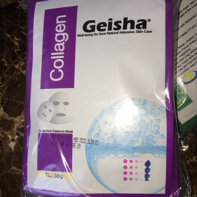 Mặt nạ Geisha đủ loại