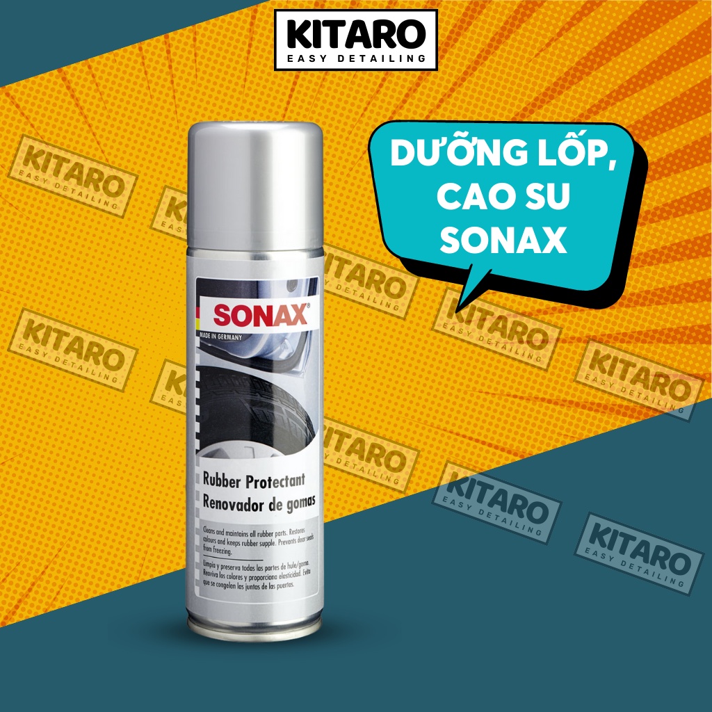 Chai Dưỡng Cao Su Lốp Xe Sonax Rubber Protectant