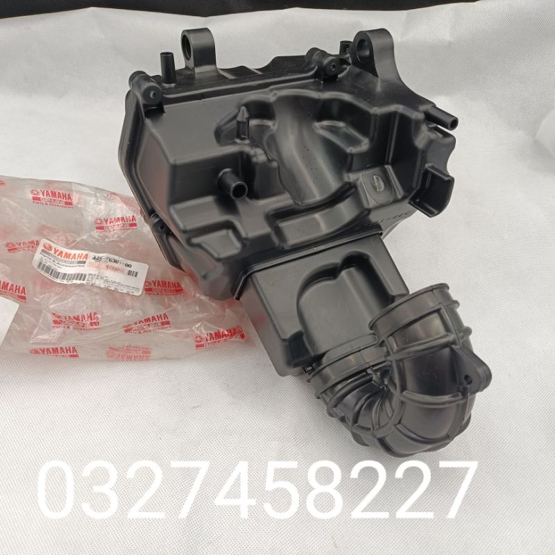 Nguyên hộp pô e, bao tử lọc gió xe ga Luvias zin Yamaha