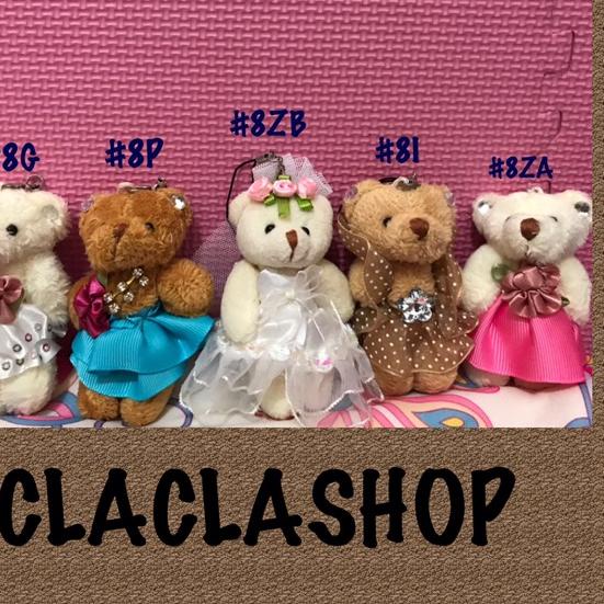 Móc Khóa Hình Gấu Teddy Dễ Thương