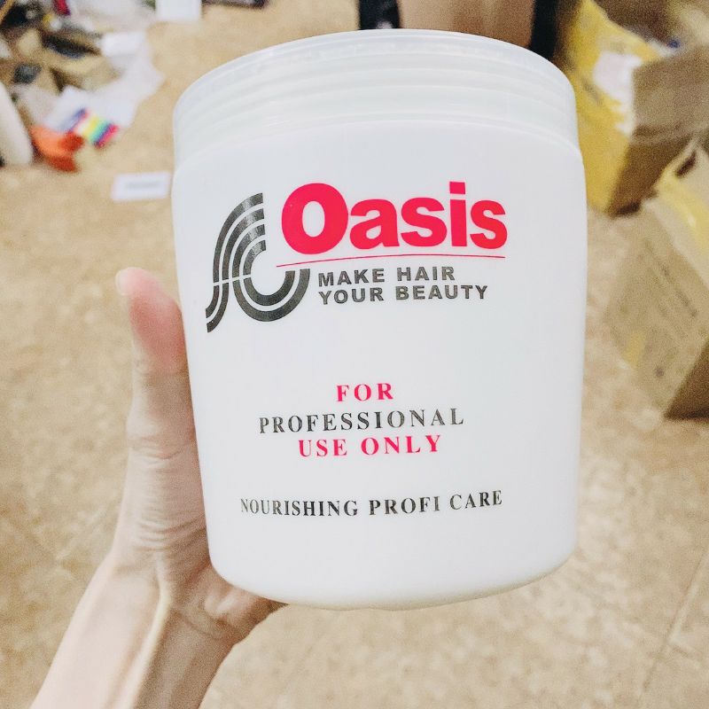 Dầu hấp xả + ủ ,kem hấp  tóc Oasis 1000ml Loại 1