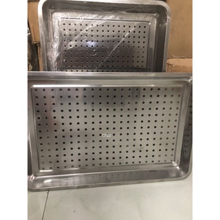Khay lỗ tủ hấp, Khay phẳng tủ hấp công nghiệp