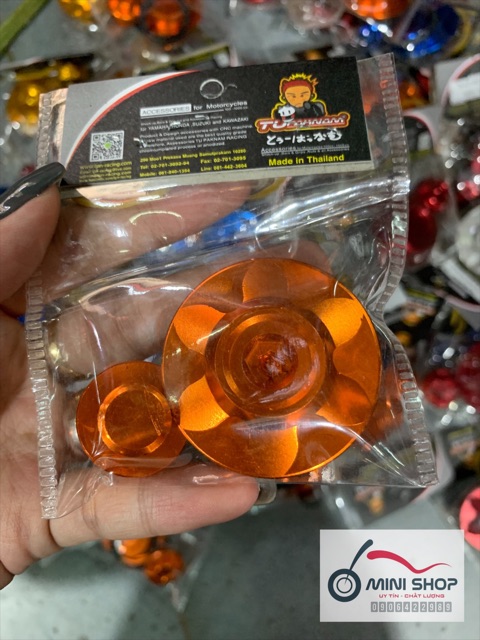 Ốc mâm lửa nhôm màu