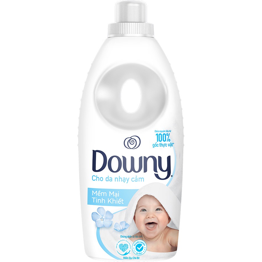 Nước Xả Vải Downy Mềm Mại Tinh Kiết Chai 800ml Cho Da Nhạy Cảm