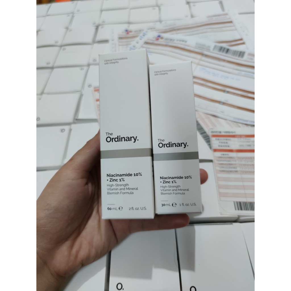 COMBO Giảm Thâm, Giảm Mụn Toner Glycolic Acid 7% Toning Solution - 240ml &amp; Niacinamide 10% + Zinc 1%- 30ml