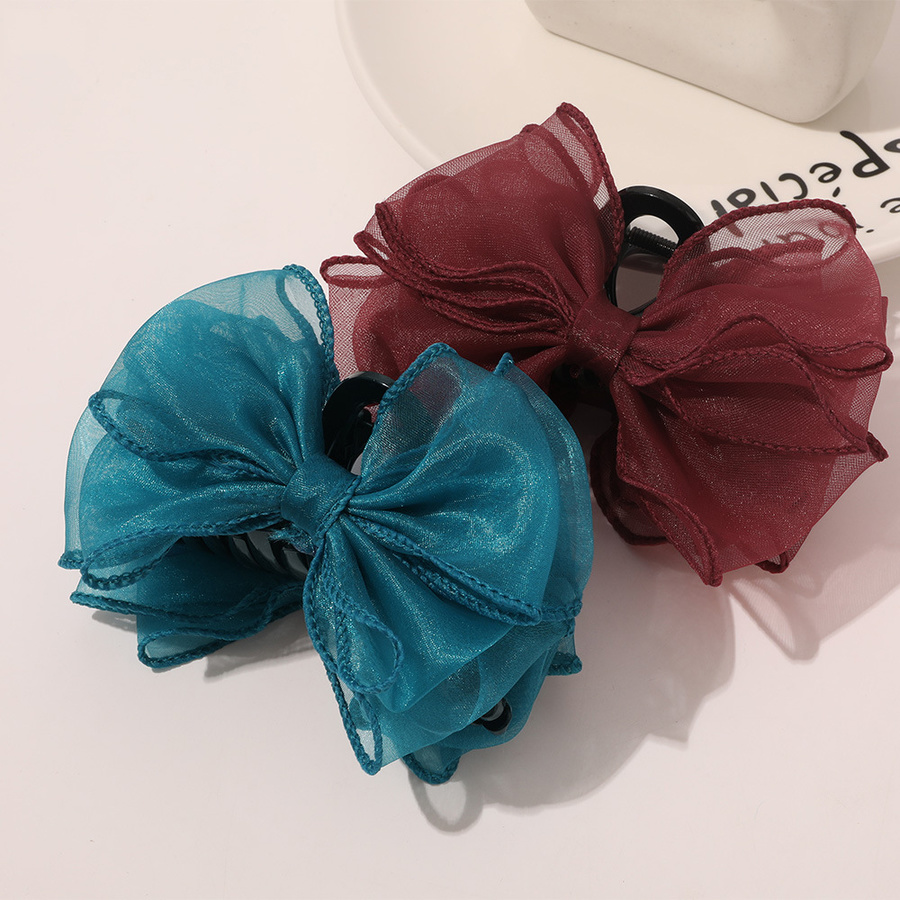 Kẹp Tóc Nữ Đính Nơ Thời Trang Hàn Quốc Xinh Xắn