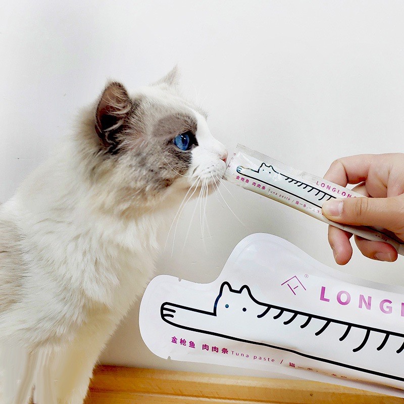 SÚP THƯỞNG CHO MÈO FURRYTAIL GÓI 6 THANH (72G) HỖ TRỢ TIÊU HÓA DINH DƯỠNG CHO MÈO