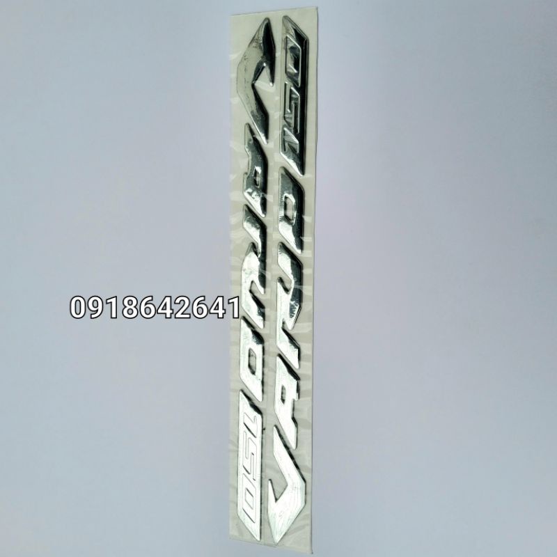 Bộ tem chữ Vario đời 2018-2019 nhựa dẻo như zin