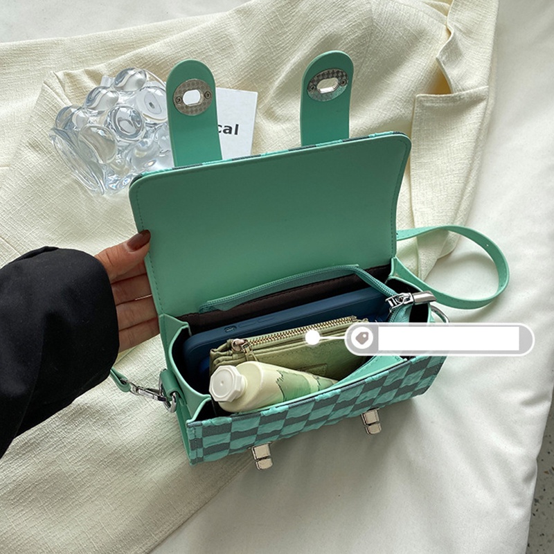 Túi Đeo Vai Hình Vuông Cỡ Nhỏ Phong Cách Hàn Quốc Thời Trang Cho Nữ