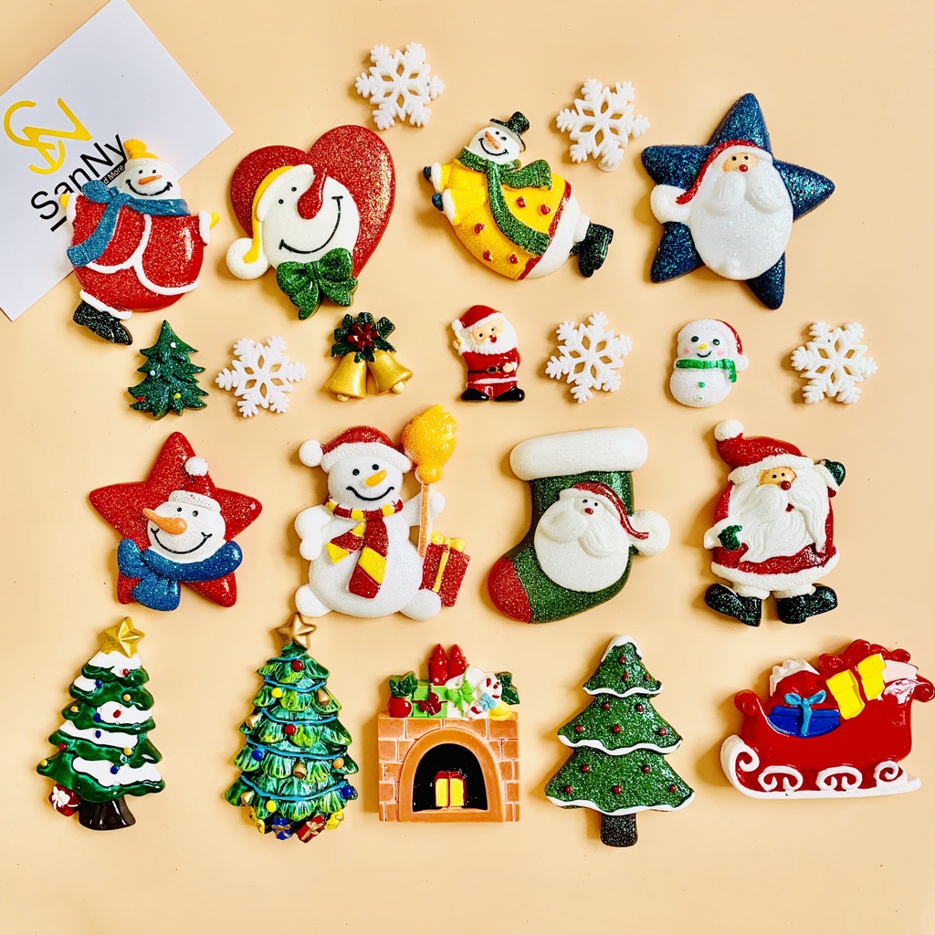 Nam châm tủ lạnh hình ảnh Giáng Sinh Merry Christmas (Hình 1)