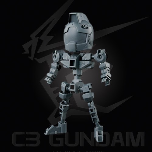 MÔ HÌNH LẮP RÁP SD CS OPTION PARTS FRAME (GRAY) SD Gundam Cross Silhouette SDCS BANDAI
