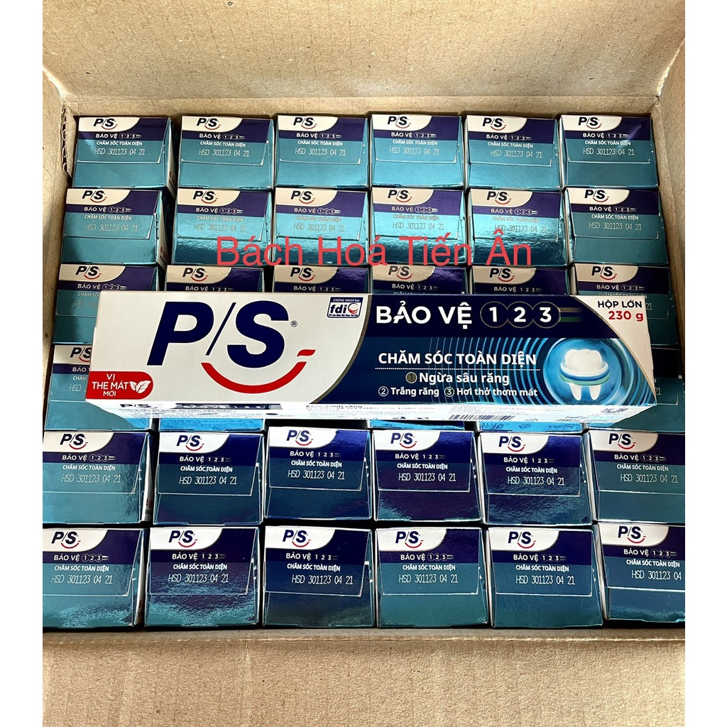 Kem đánh răng P/S bảo vệ 123 Chắm Sóc Toàn Diện 230g