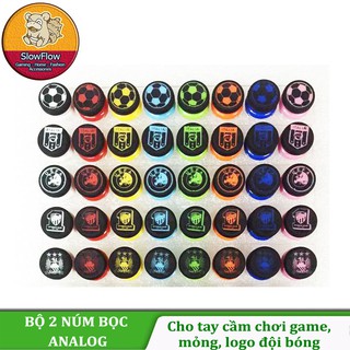 Bộ 2 Núm Bọc Analog Mỏng Hình Logo Game Hot Và Anime HOT Cho Tay Cầm Chơi Game