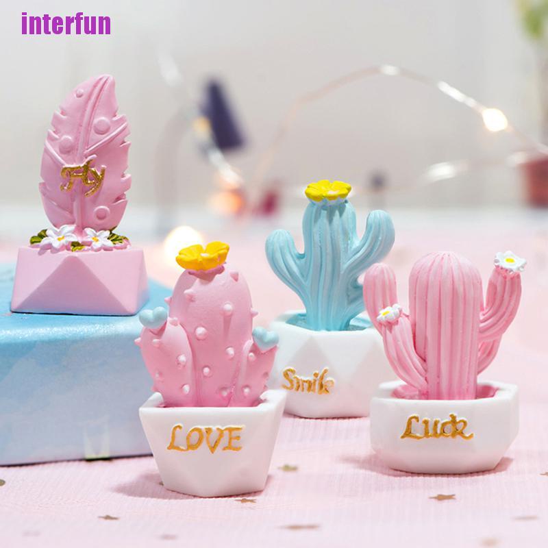 Mô Hình Cây Xương Rồng mini Dễ Thương
