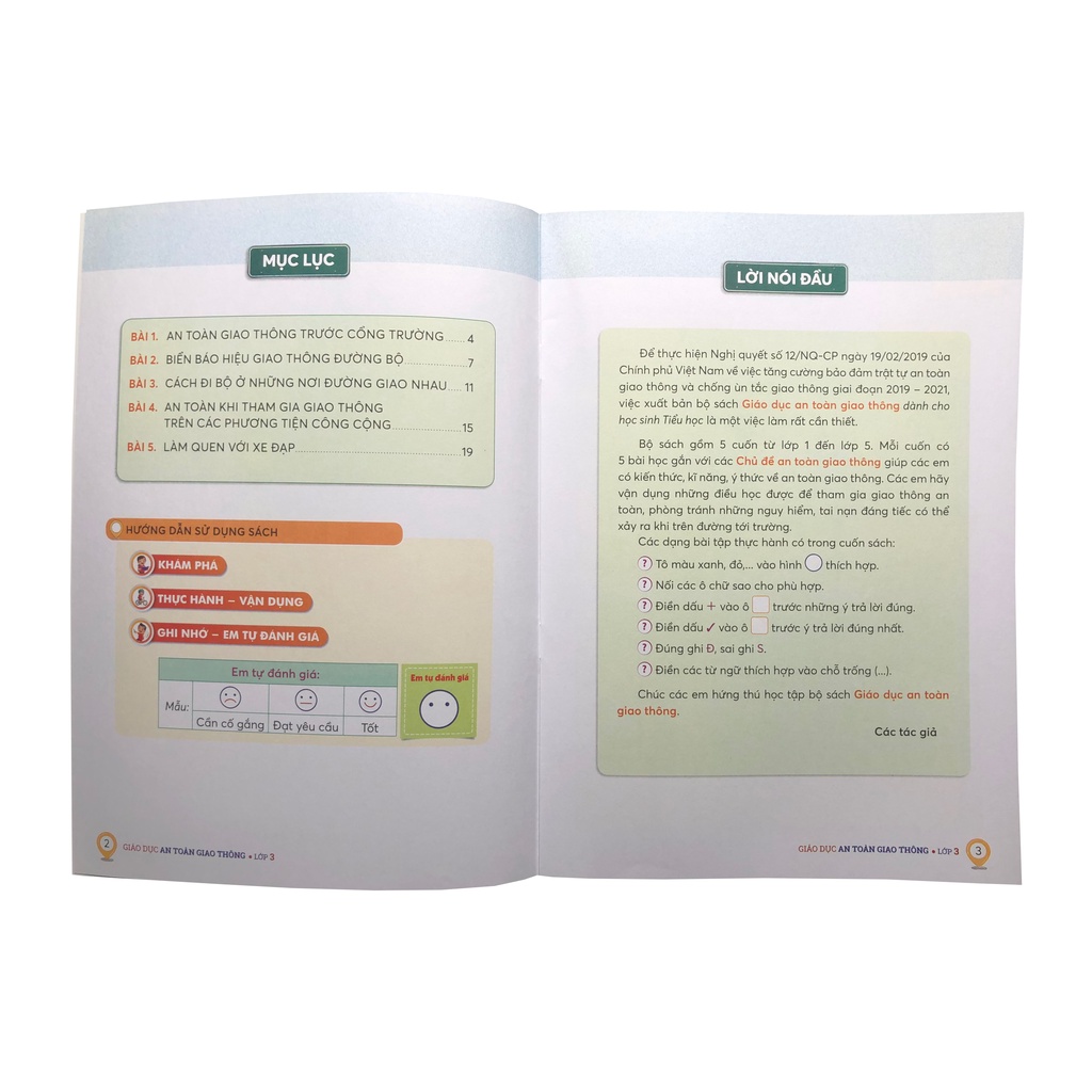 Sách Giáo dục an toàn giao thông Lớp 3