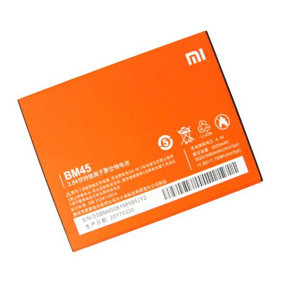 Pin XiaoMi Redmi Note 2(BM45) Chính Hãng