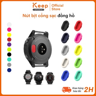 Nút bịt cổng sạc chống bụi, chống nước bằng Silicon cho đồng hồ Garmin