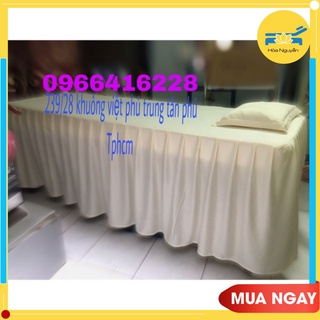 Ga giường spa Thun  ( có bao gối )