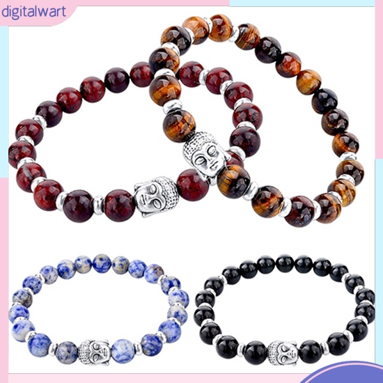 Vòng tay chuỗi hạt ngọc cẩm thạch thiên nhiên nhiều màu sắc cá tính thời trang cho nữ