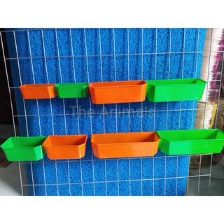 Máng ăn, máng uống cho vẹt (20x8cm)