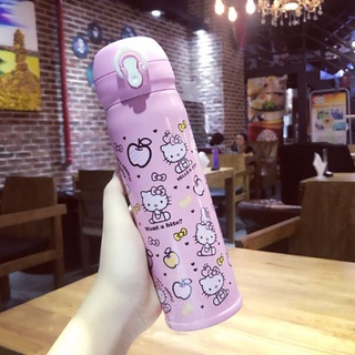 Bình Giữ Nhiệt Doremon + kitty + unicorn 500ml