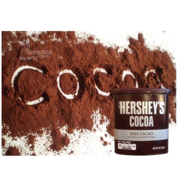 Bột Cacao Hershey's Cocoa Powder 226gr