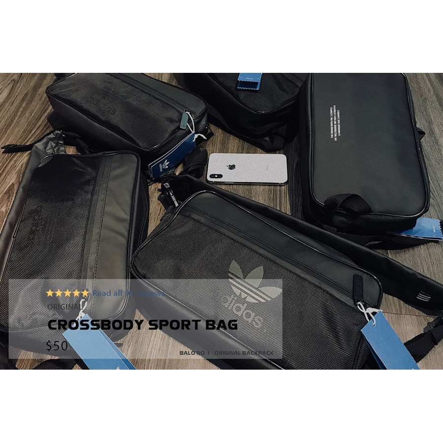 [BALO_NO.1] Túi đeo chéo unisex Originals Crossbody Sport Bag