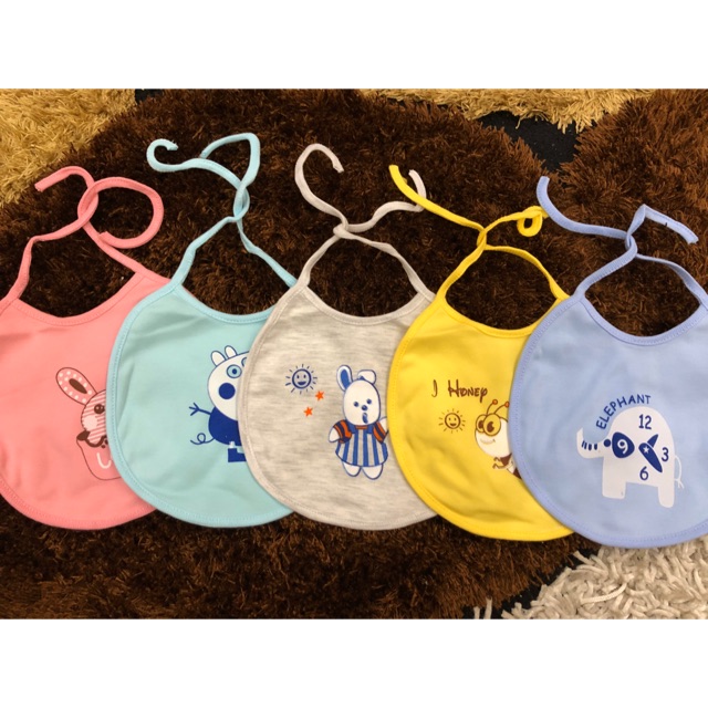 Yếm sơ sinh, ăn dặm Thái Hà Thịnh 100% cotton