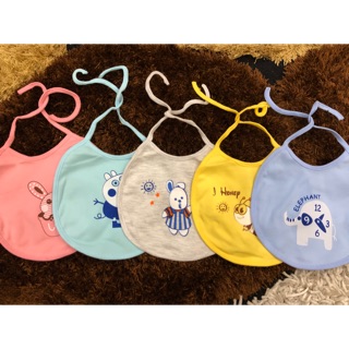 Yếm sơ sinh, ăn dặm Thái Hà Thịnh 100% cotton