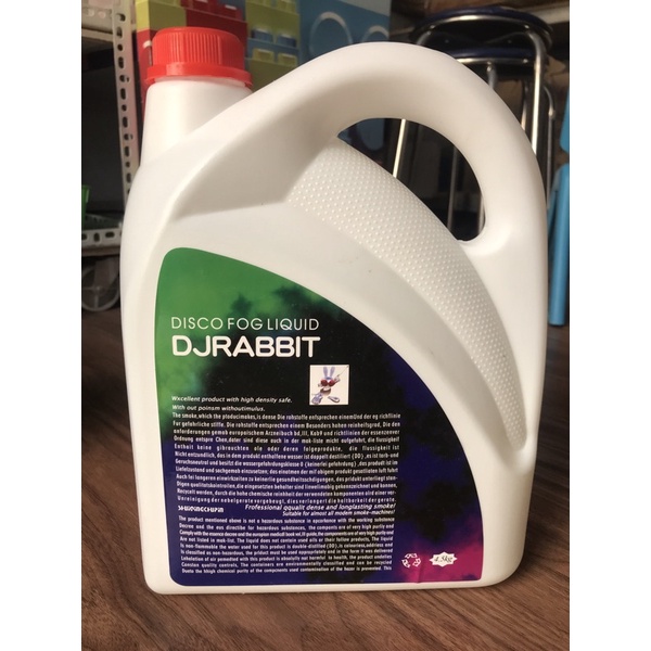 Dầu tạo khói DJRABBIT Can 4.5L Tiêu Chuẩn , nước khói thơm DJ || Dung Dịch máy khói sân khấu, tiệc cưới