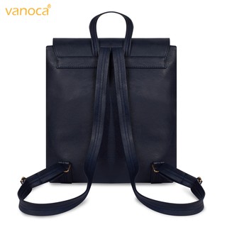 Balo Da Hàn Quốc VANOCA VNSP096 Xanh Đen