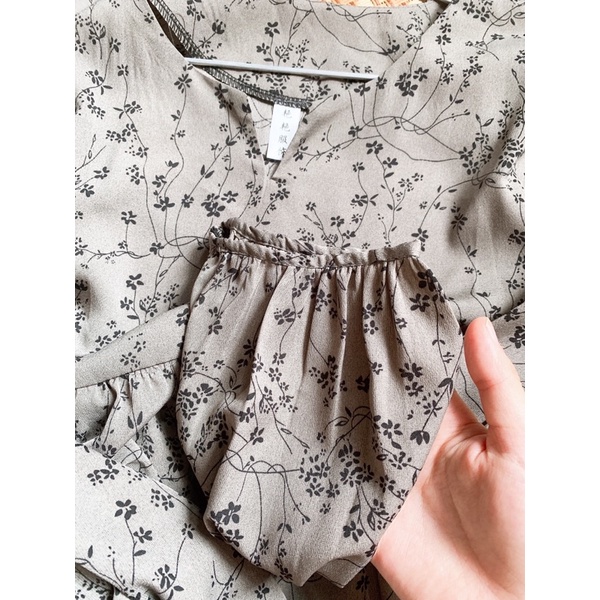 Váy voan hoa babydoll