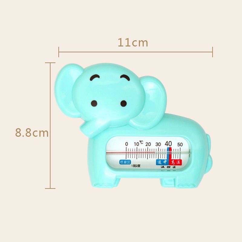 Nhiệt kế đo nước tắm Babuu Nhật Bản hình chú voi cho bé