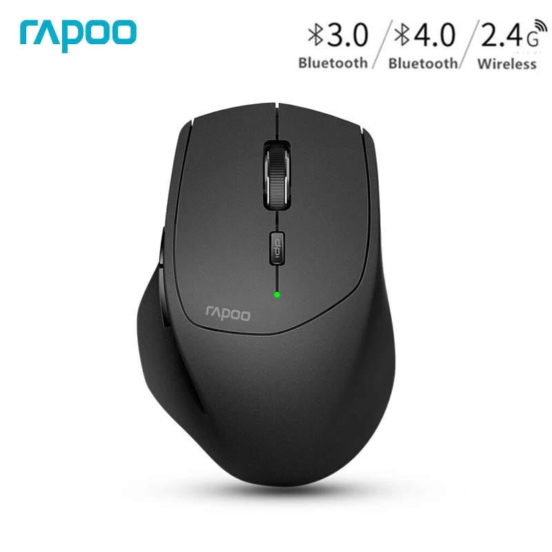【6 tháng hư hỏng có thể thay mới】Chuột Không Dây Bluetooth 2.4G Rapoo MT550G / MT550S Dùng Cho Máy Tính