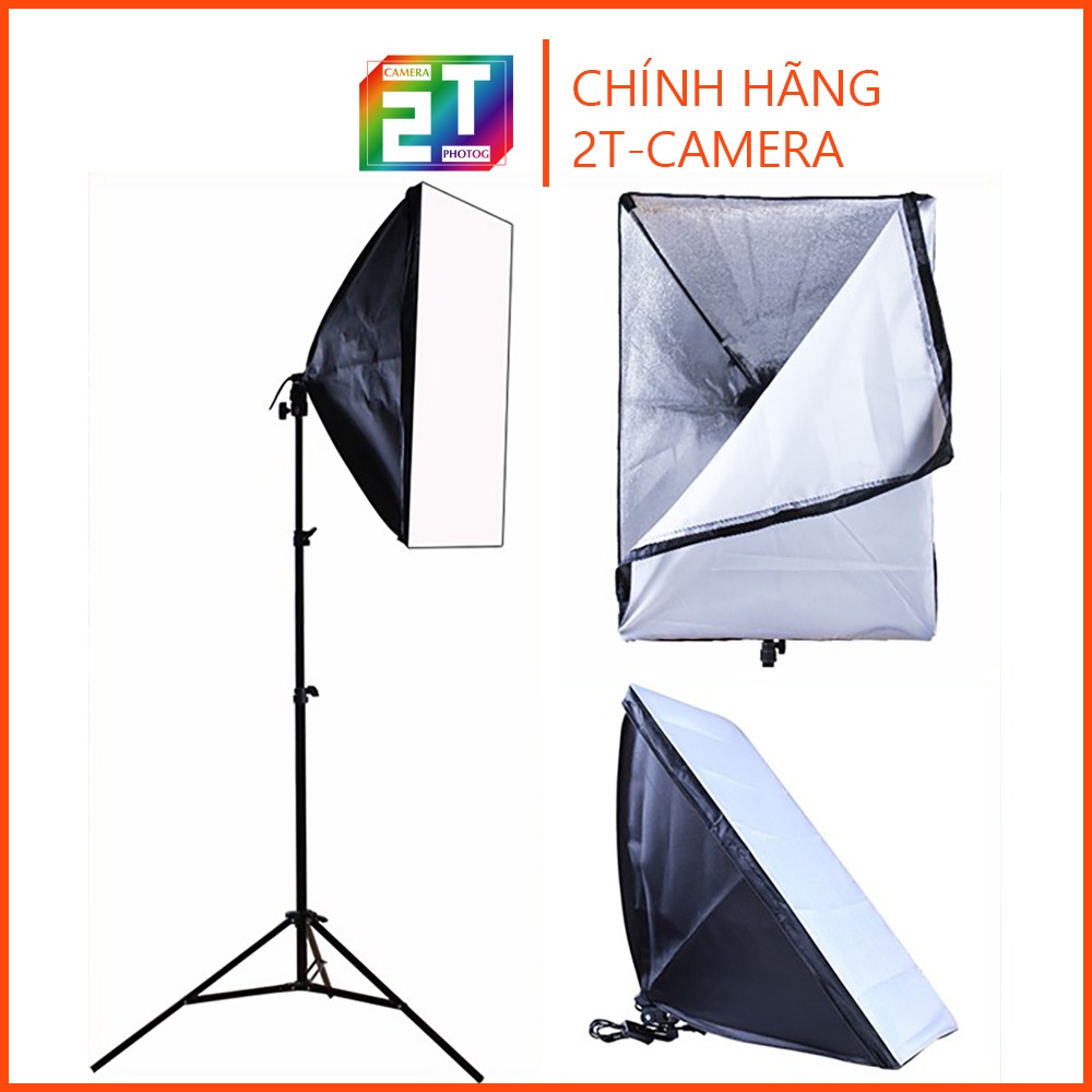 Combo Soft box 70 x 50cm và chân đèn cao cho studio (có nhiều tùy chọn combo và tách lẻ)