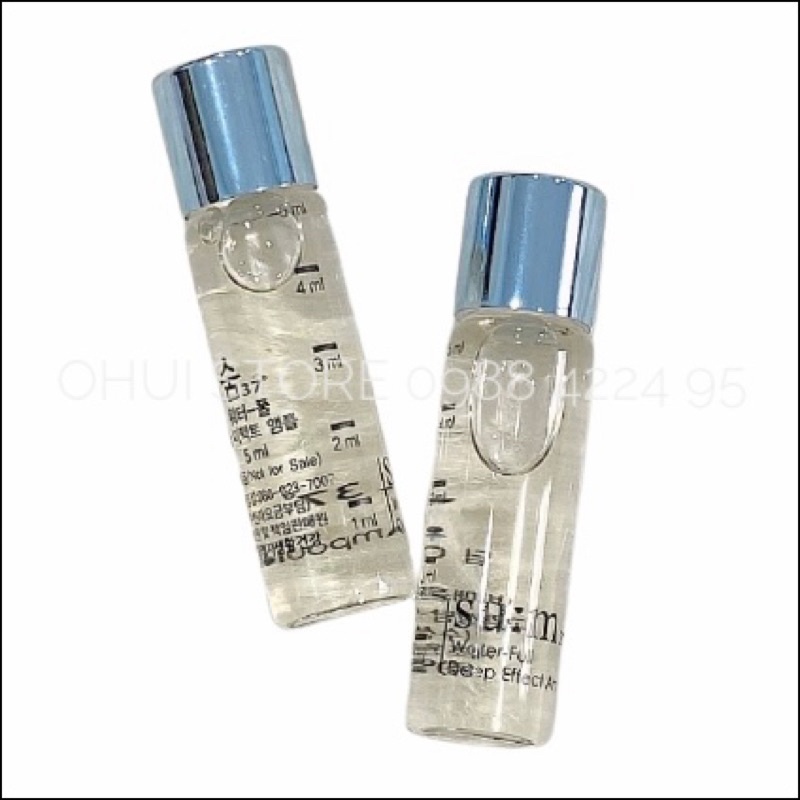 Lọ 5ml - Huyết thanh cấp ẩm sâu cho da - sum water-full deep effect ampoule date 2023