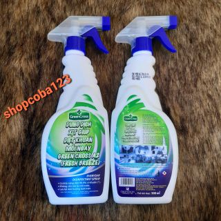 (HÀNG SẴN) XỊT KHÁNG KHUẨN A2 GREEN CROSS 500ML