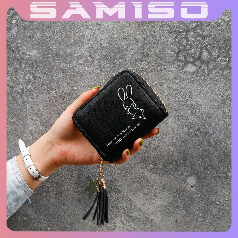 Ví nữ ngắn đẹp cầm tay mini nhỏ gọn bỏ túi nhiều ngăn dễ thương NG26 | BigBuy360 - bigbuy360.vn